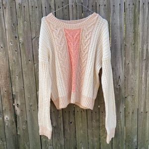 Anthropologie cozy knit sweater NWT